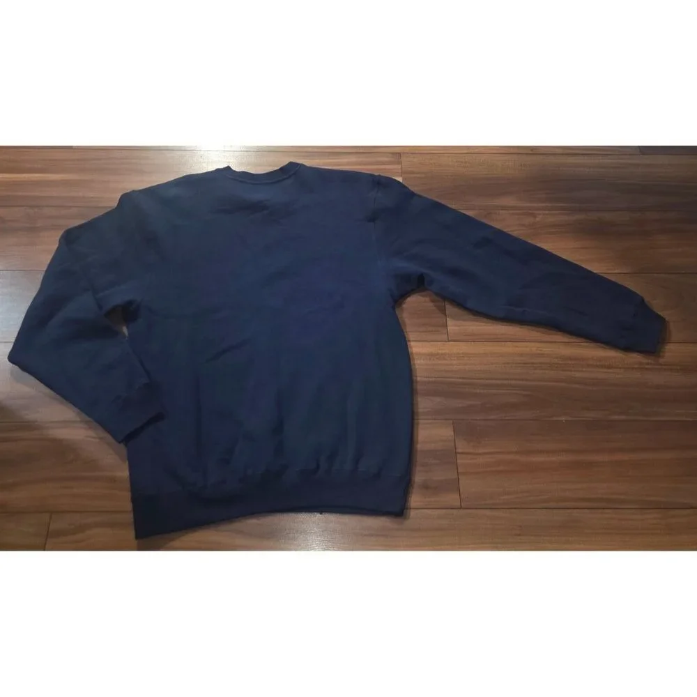 The Toast Podcast Blue Crewneck Sweatshirt Size X Large Merch The Morning Promo - Picture 4 of 5